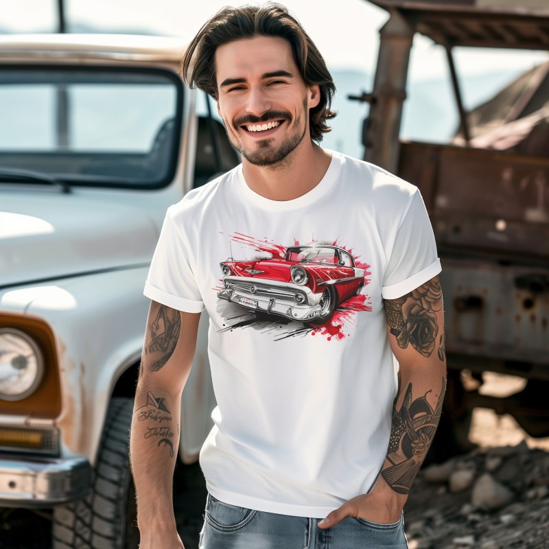 Koszulka Ford Fairlane 1955 | Old Wheels Customz