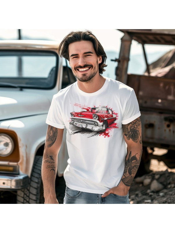 Koszulka Ford Fairlane 1955 | Old Wheels Customz