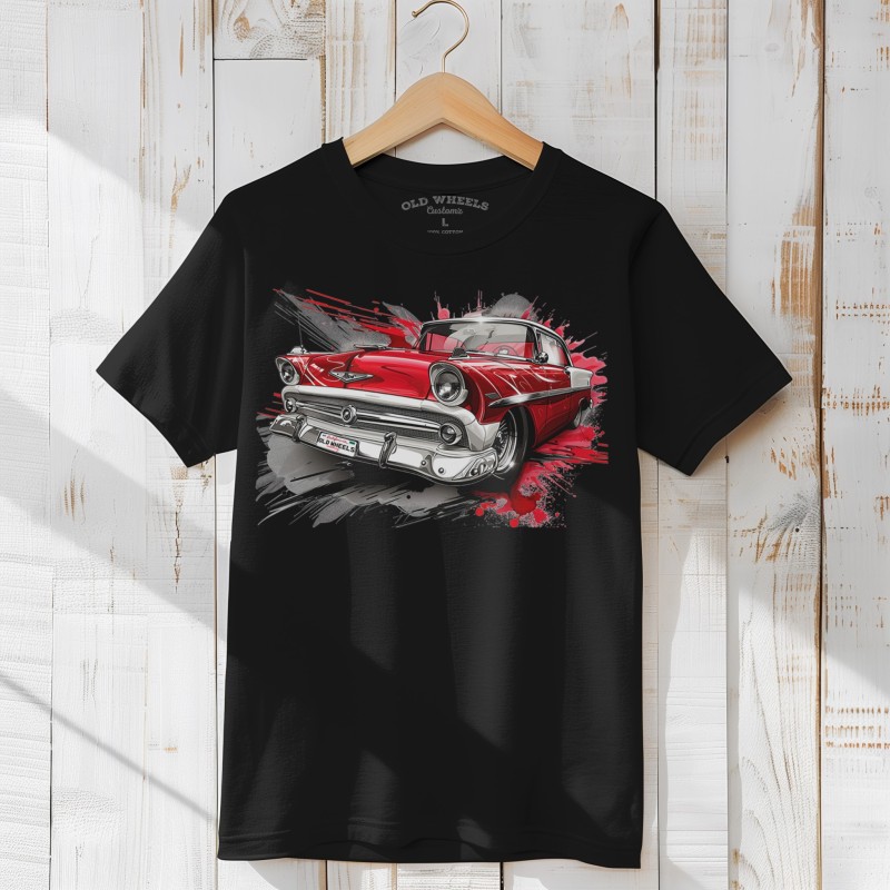 Koszulka Ford Fairlane 1955 | Old Wheels Customz