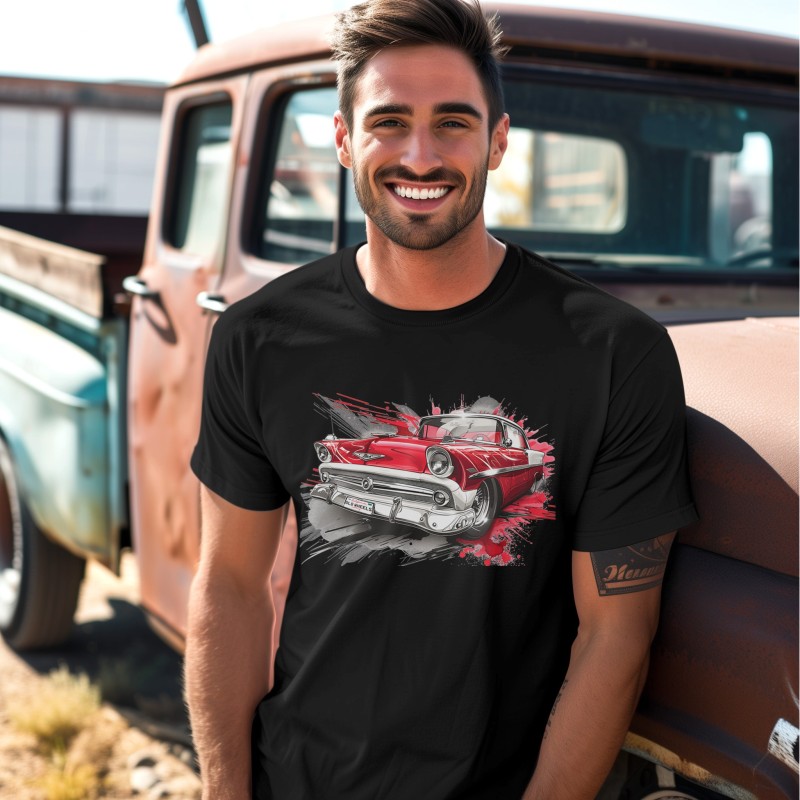 Koszulka Ford Fairlane 1955 | Old Wheels Customz