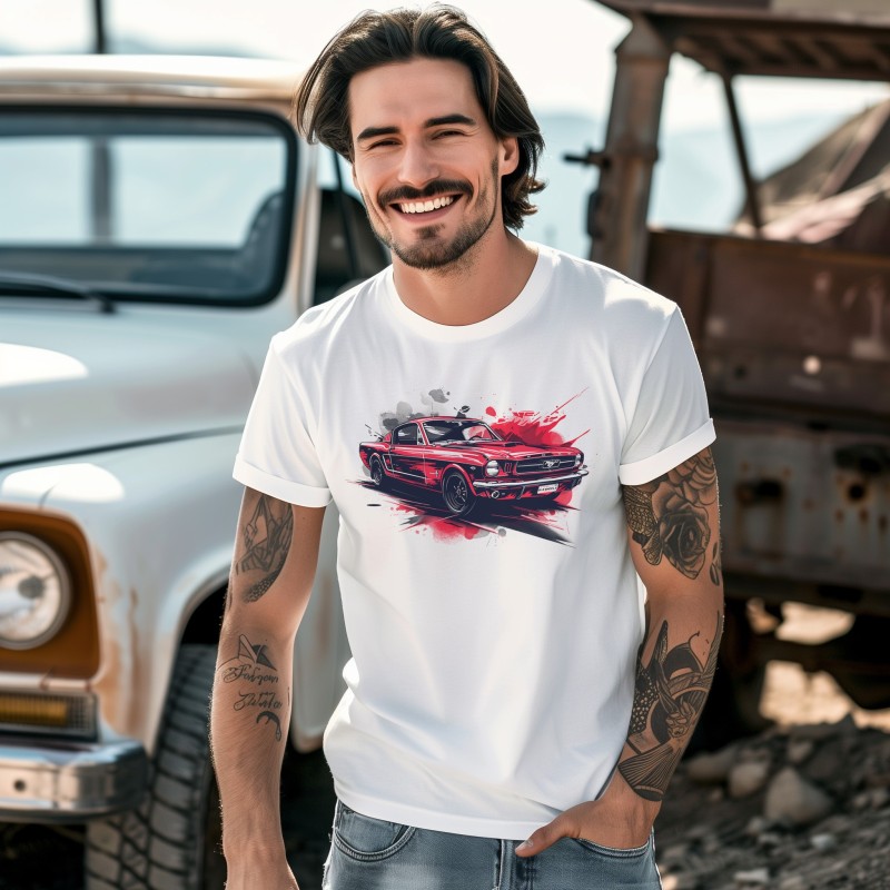 Koszulka Ford Mustang 1964 | Old Wheels Customz