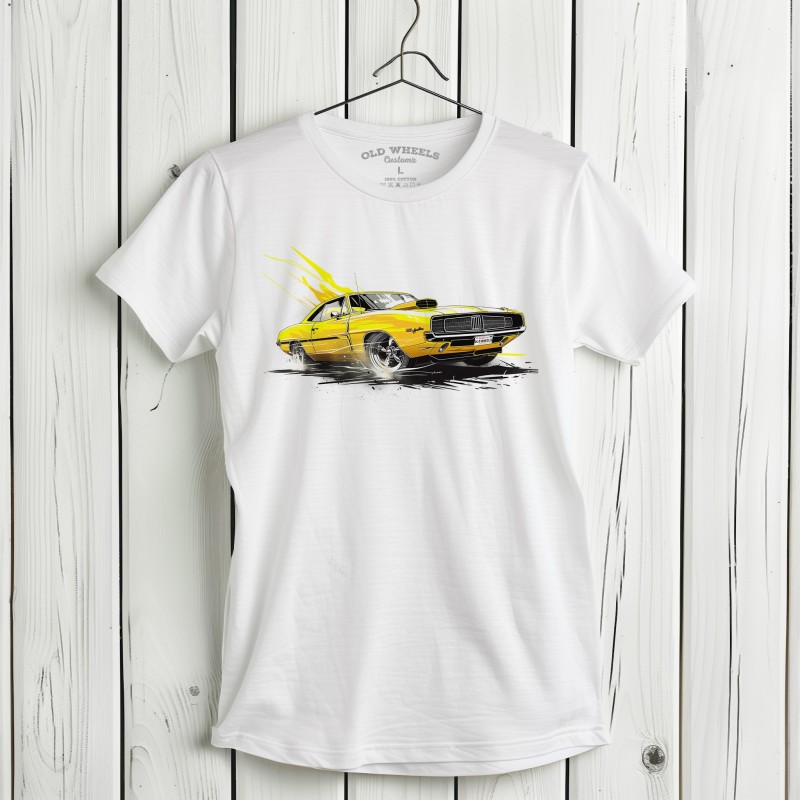 Koszulka z Plymouth Barracuda '70 | Old Wheels Customz