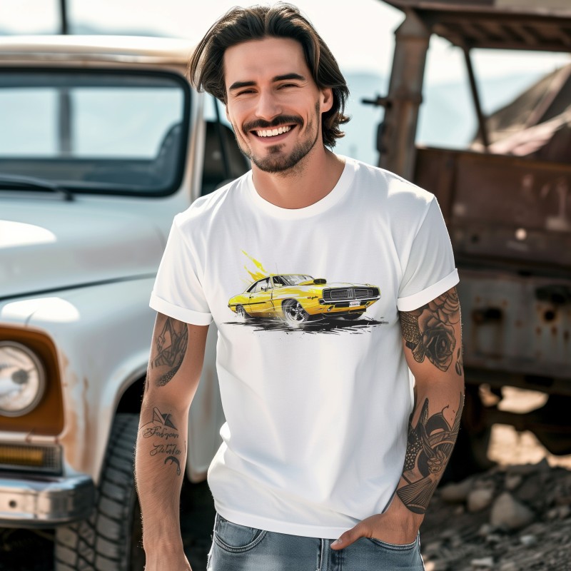 Koszulka z Plymouth Barracuda '70 | Old Wheels Customz