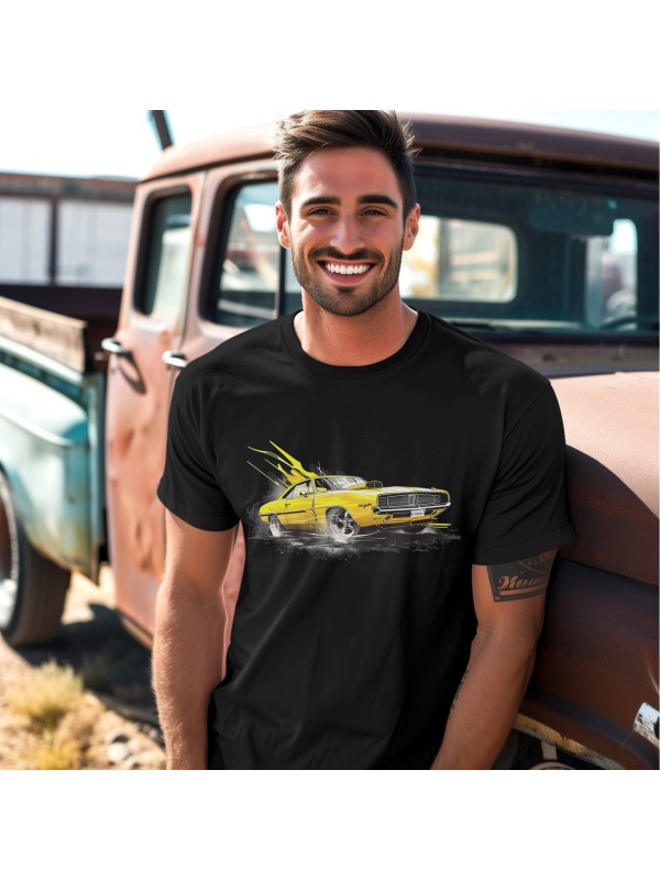 Koszulka z Plymouth Barracuda '70 | Old Wheels Customz