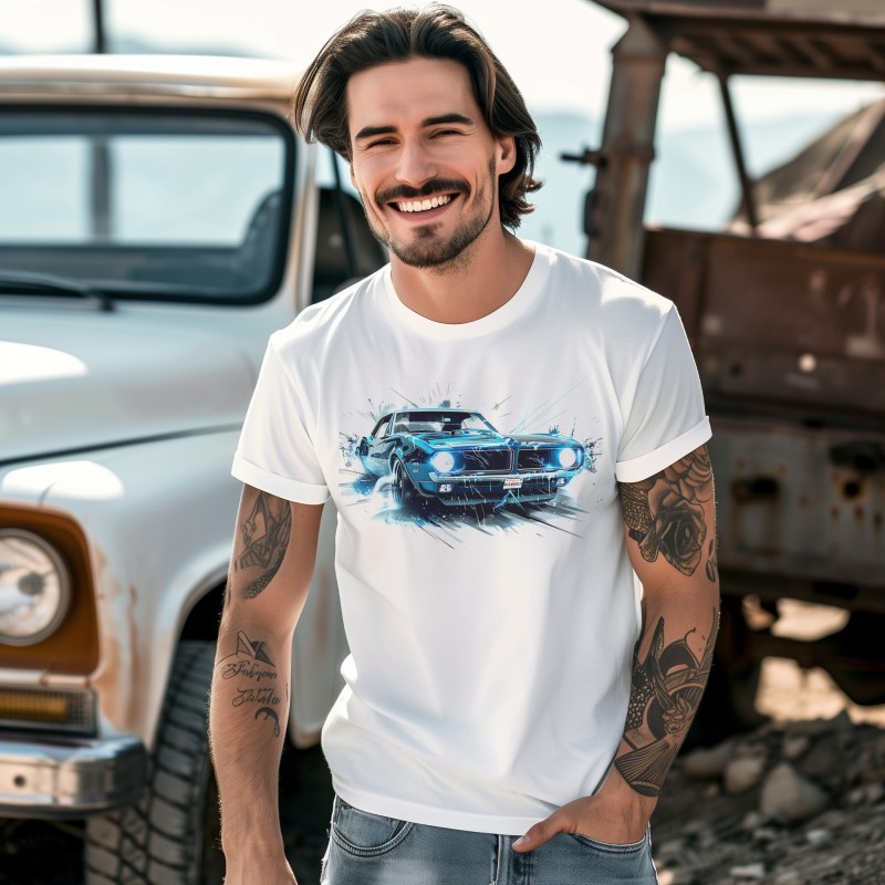 Koszulka z Pontiac Firebird '67 | Old Wheels Customz