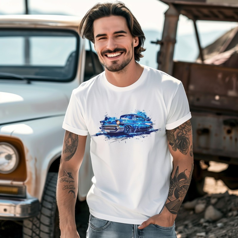 Koszulka z Chevrolet Bel Air '57 | Old Wheels Customz