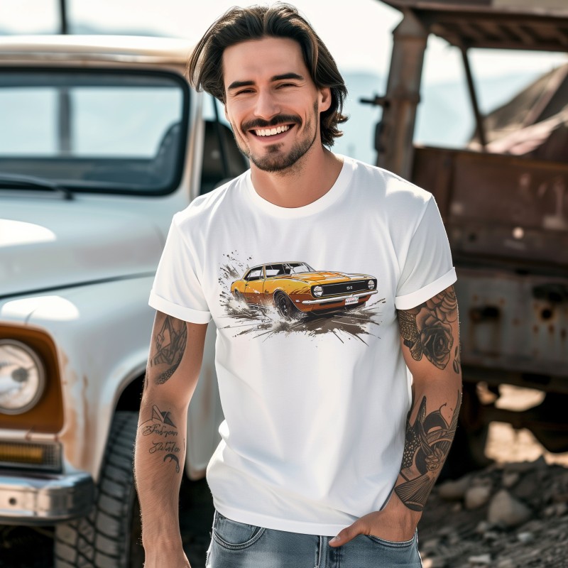 Koszulka z Chevrolet Camaro '67 | Old Wheels Customz