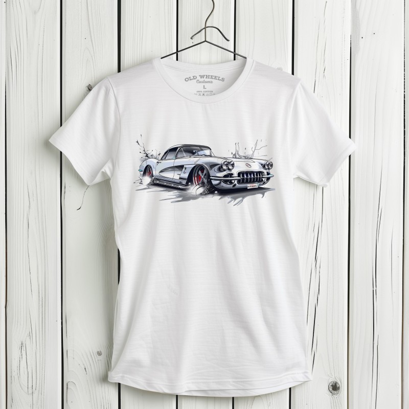 Koszulka Chvrolet Corvette C1 '53 | Old Wheels Customz