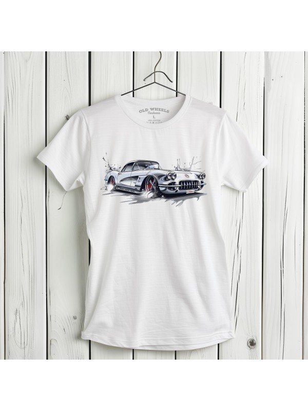 Koszulka Chvrolet Corvette C1 '53 | Old Wheels Customz