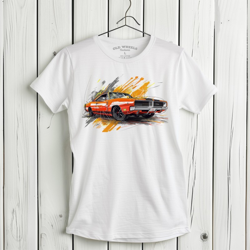 Koszulka Dodge Charger R/T '66 | Old Wheels Customz