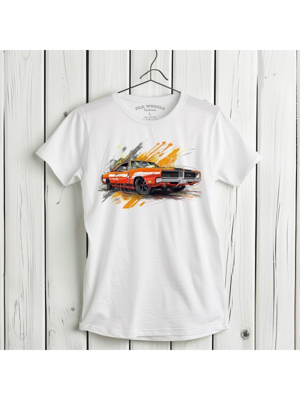 Koszulka Dodge Charger R/T '66 | Old Wheels Customz