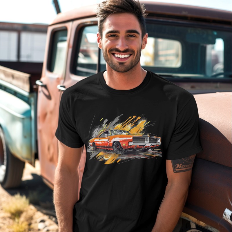 Koszulka Dodge Charger R/T '66 | Old Wheels Customz