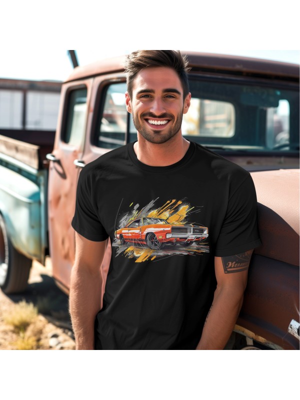 Koszulka Dodge Charger R/T '66 | Old Wheels Customz